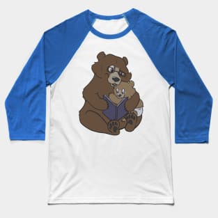 Bearly Reading Baseball T-Shirt